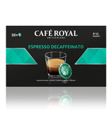 Espresso Forte 50 Pads för professionell Nespresso Machine - 7/10 Intensity - UTZ-zertifiziert & Espresso Decaffeinato 50 Pads för professionell Nespresso Machine - 7/10 Intensity