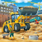 Ravensburger Pussel för barn - 09226 Stora byggfordon - Pussel för barn över 5 år, med 3X49 bitar Puzzle Naty Shop