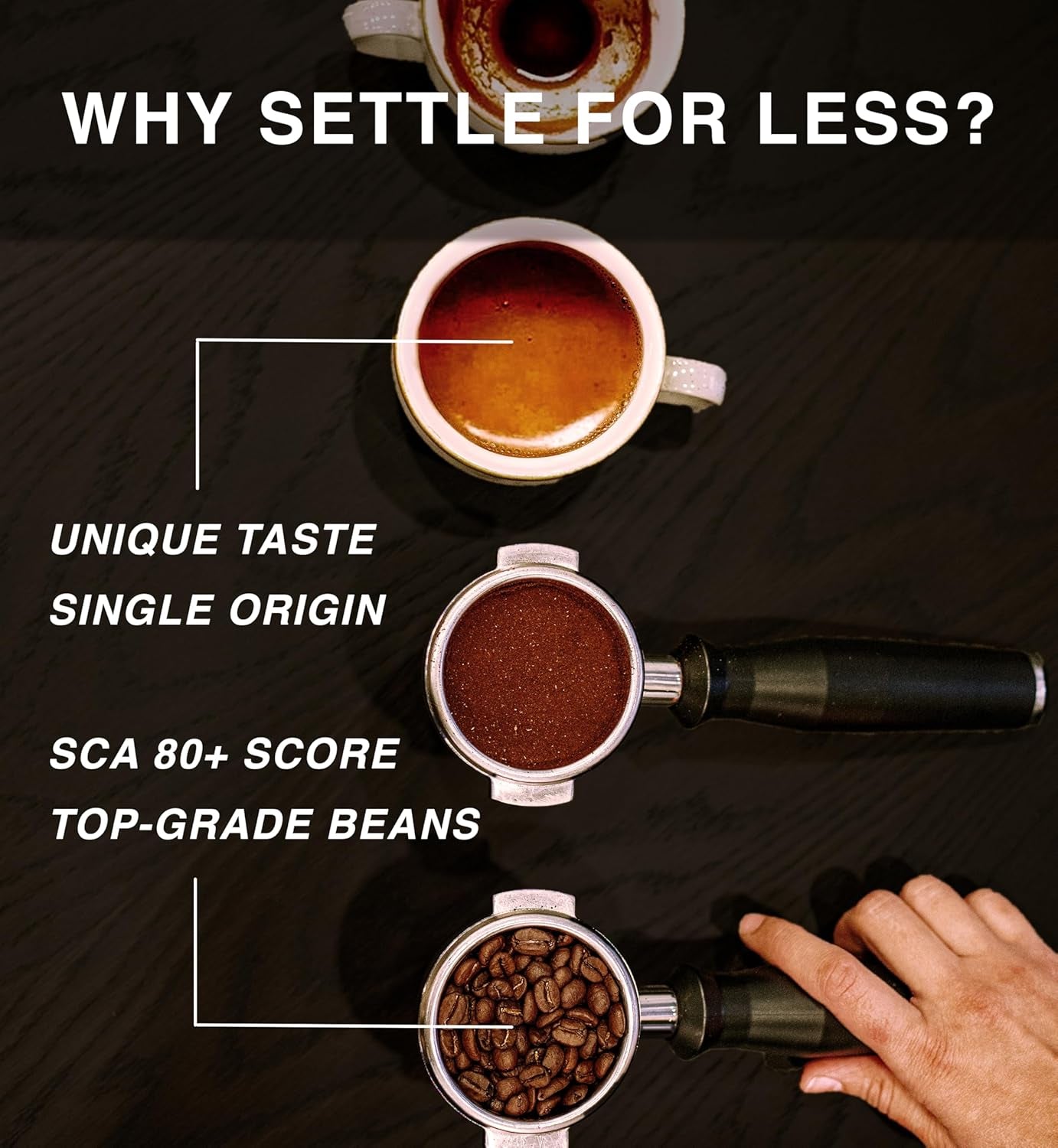 Rostade efter beställning ~ färskaste specialkaffebönor | 80 CUP Rosteri | Colombia Huila, Single Origin(1kg) Spezialitäten Kaffeebohnen, Frisch Geröstet