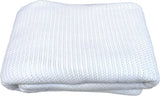 Familjesängkläder Rosa cellfilt för dubbelsäng, bomull, vändbart stort överkast, lätt, termiskt, mjukt, traditionellt cellfilt, 230 X 230 cm Täcken och täcken Naty Shop Vit enkelsäng (180x230 cm)