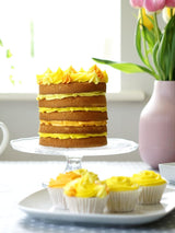 Sugarflair Pasta Food Coloring Yellow Set med 4 Pasta Food Coloring Fondant Marsipan Sugar Paste Buttercream och mer: Påsklilja Canary Yellow Creme Egg Melon Set om 4