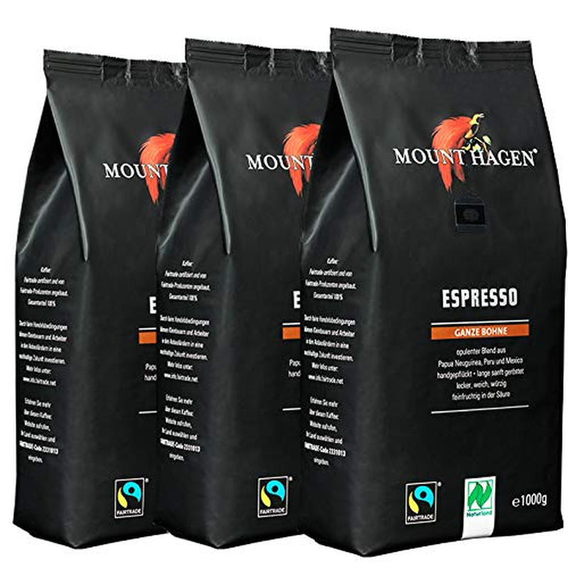Espresso hela bönor, 1000 g, förpackning om 3