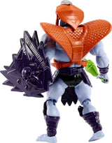 MASTERS of the UNIVERSE Snake Armor Skeletor - 16 rörliga leder, retroförpackning, miniserietidning, för barn 6+ och vuxna samlare, HKM68 Actionfigurer Naty Shop