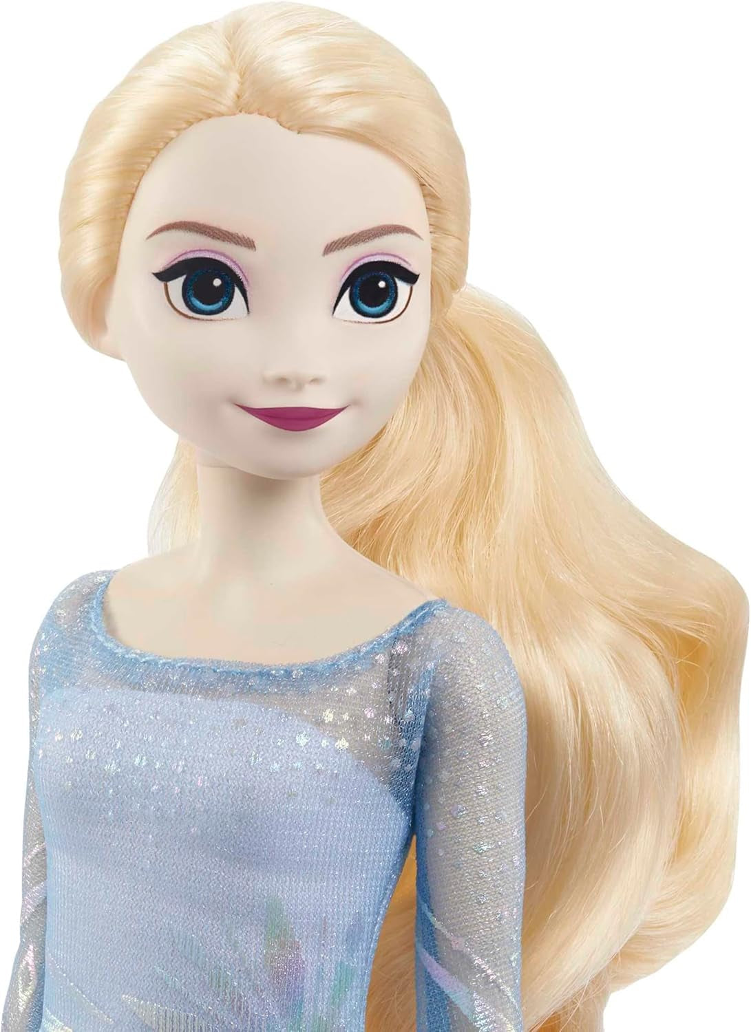 Mattel DISNEY Frozen Elsa och Nokk - Artikulerande Elsa Doll, Majestic Nokk Water Figure, Inspirerad av den andra filmen, för barn från 3 år och uppåt, HLW58