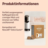 av Amazon Cafe au Lait Dolce Gusto-kompatibel Kaffeekapseln, 48 Kapseln (3 Packungen mit je 16 Stück)