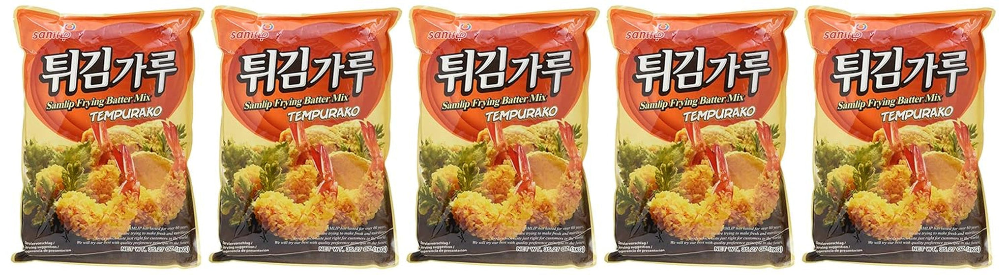 Backmischung Für Tempura Gerichte, 5Er Pack (5 X 1 Kg) Blandning för bakning och matlagning Naty Shop