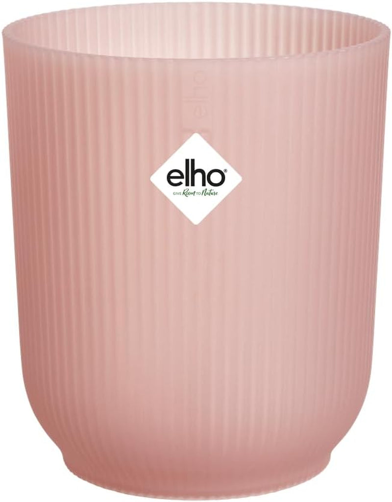 elho Vibes Fold Orchid High 12,5cm - Orkidékrukor inomhus - Blomkrukor inomhus - 100% återvunnen plast - Vit/Silkesvit