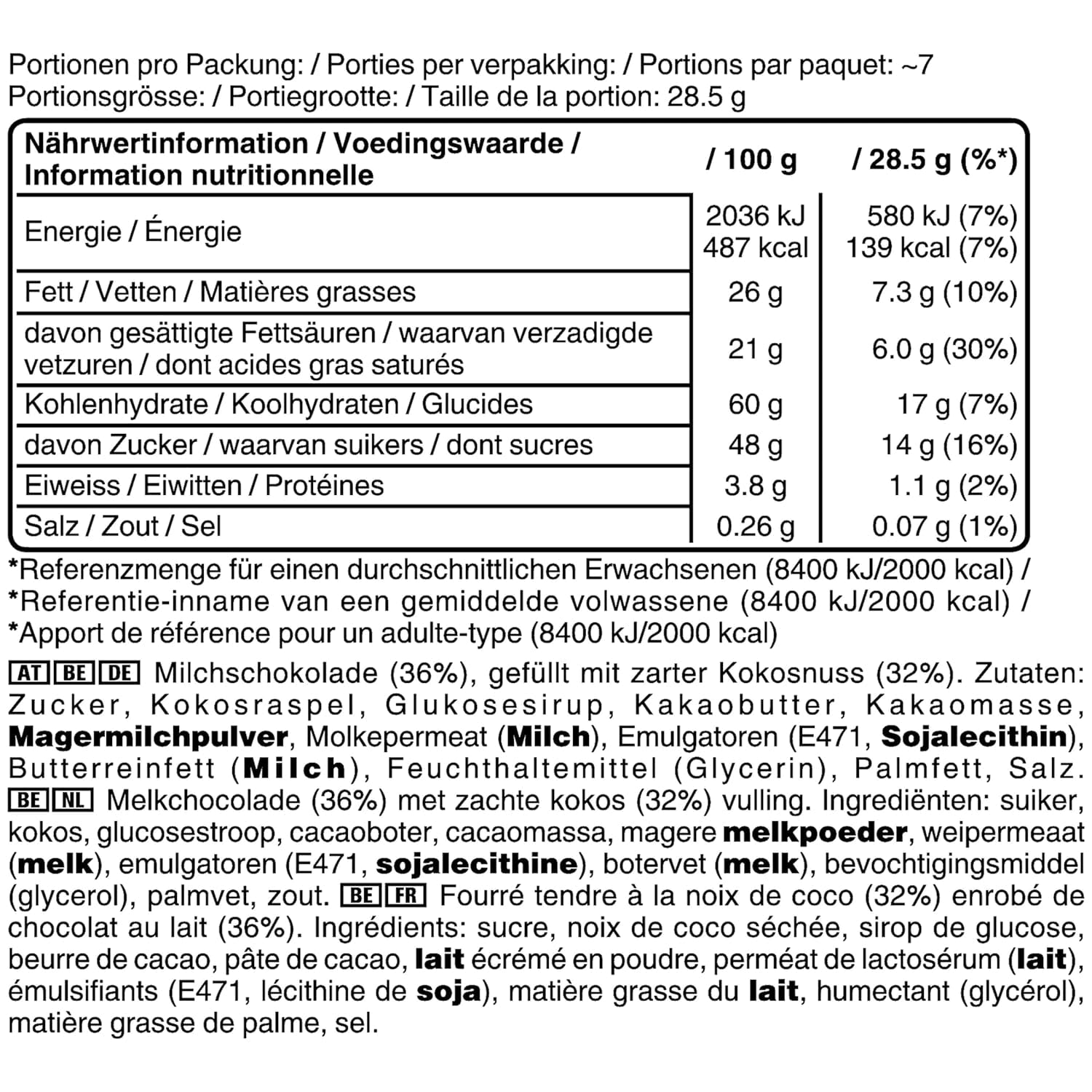 Bounty Minis Choklad Bulk Pack, Fine Coconut Mini Chokladkakor, 227 g, Choklad presentidé, Choklad Bulk Pack