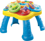 Vtech Baby Adventure Play Table - Färgglatt babylekbord med 6 lekplatser och interaktiva element - Lär dig färger, siffror, djur, musik och former genom lek - För barn i åldern 12-36 månader Bebe Naty Shop Toys Standardtitel