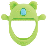 Nuby tandhandskar - Silikon | Koala barnleksak | Sensorisk leksak | 3+ månader