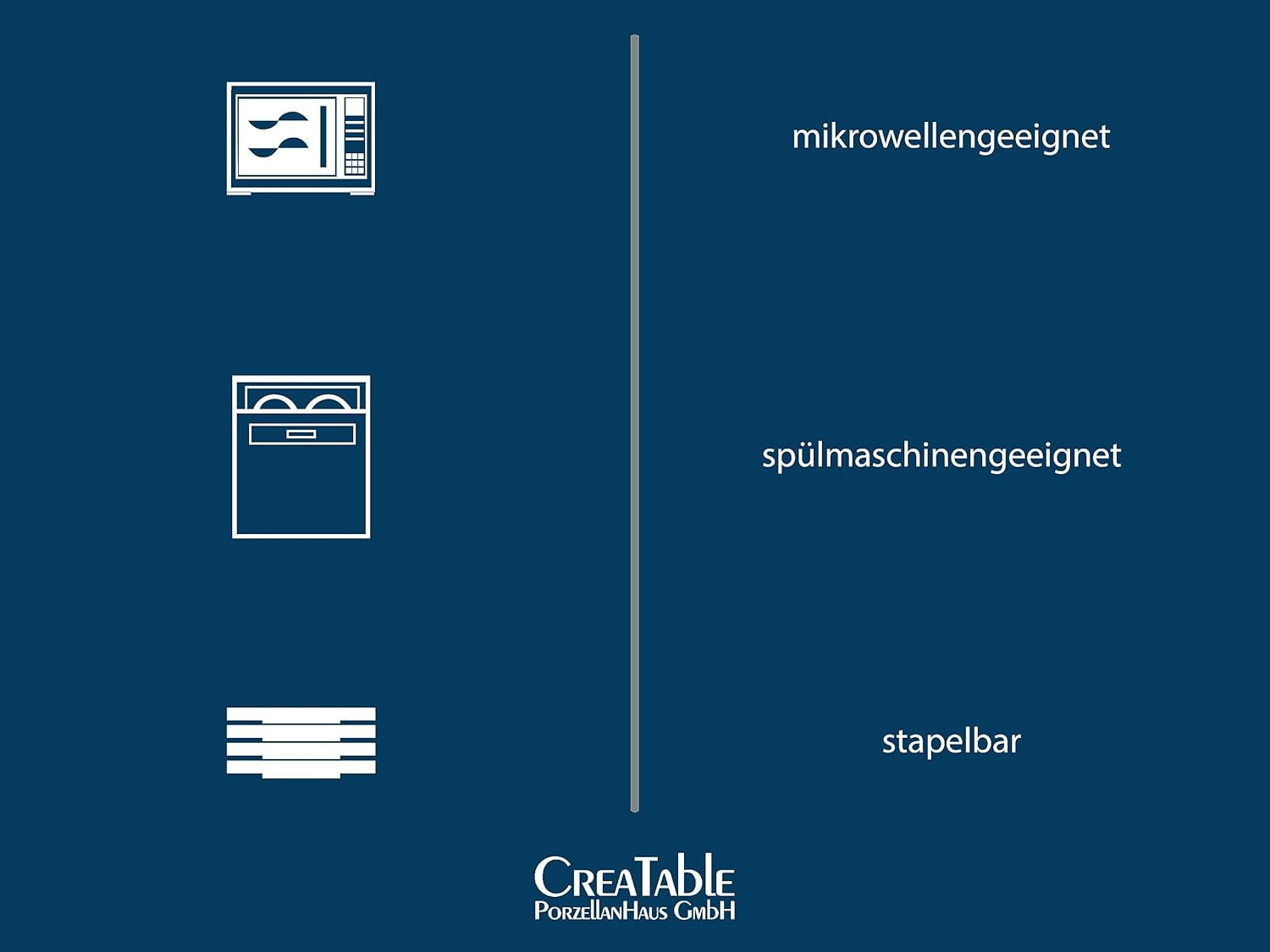 CreaTable, 23769, CLOUDY Series, Sand, 10-delat servisset, porslinskombinationsservice, diskmaskin och mikrovågssäker, kvalitetstillverkning