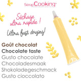 Scrapcooking - Pastellgul sockerpenna - Gul skrivsocker 25g - Dekorativ matsockerpenna - Skriva och rita - Märkning av fondant, glasyr, kakor - 6804