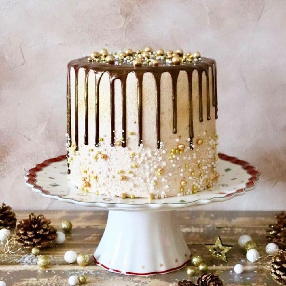 Super Drip Black Cake Glaze Cake Smälter Choklad 300 gram Glazes and Decor Naty Shop
