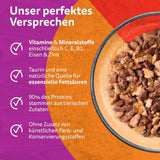 WHISKAS Duo-påsar för våtfoderportioner, multipack, klassisk kombination i gelé, 12 x 85 g