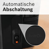 Bosch MyMoment TKA2M113 Filter Espressobryggare, 1,25L glaskaraff, 10-15 koppar, 40 minuters varmhållningsfunktion, Antidroppsystem, Roterande filterhållare, Löstagbar vattentank, 1200 Watt, Mattsvart