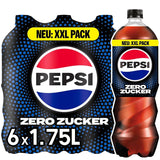 Pepsi Zero Sugar, Läsk utan socker från Pepsi, utan kalorier, set 6 x 1,75 liter Alkoholfria drycker Naty Shop