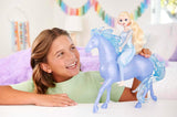 Mattel DISNEY Frozen Elsa och Nokk - Artikulerande Elsa Doll, Majestic Nokk Water Figure, Inspirerad av den andra filmen, för barn från 3 år och uppåt, HLW58