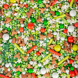Super Streusel Hohoho Sprinkles Christmas - Festlig dekoration för läckra kakor 90 G
