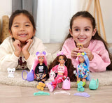 Simba 105953975 - Kawaii Hi Dress-Up Lucy Doll (26cm) - Ledad frisörmodedocka, långhårig kanindocka och tillbehörsleksak för 4 år och uppåt