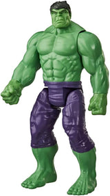 Hasbro E74755L2 Marvel Avengers Titan Hero Series Blast Gear Deluxe Hulk Action Figur 30 cm Stor Marvel Comics Inspirerad leksak för barn 4+ Actionfigurer Naty Shop Standardtitel