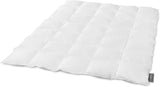 Traumnacht Basic Lätt duntäcke med nytt vitt dun (60%) och fjädrar (40%), DIN EN 12934, 135 X 200 Cm, Down Pass och Oeko-Tex-certifierat, tillverkat enligt tysk kvalitetsstandard Täcken och täcken Naty Shop 60 procent dun / 40 procent fjädrar Medium 205 X täcke för alla säsonger 215 X