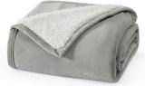 UGG 01465 Bliss Sherpa Slängfilt Helt vändbar för soffa eller säng Kan tvättas i maskin Lättskött Mjuk plysch Överdimensionerade lyxfiltar 178 X 127 cm Seal Naty Shop Täcken & täcken