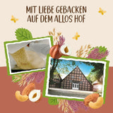 ALLOS Amaranth Crunchy Nobleuss | Ekologisk müsli Nut Oats Cereal för den lilla Cereal Naty Shop