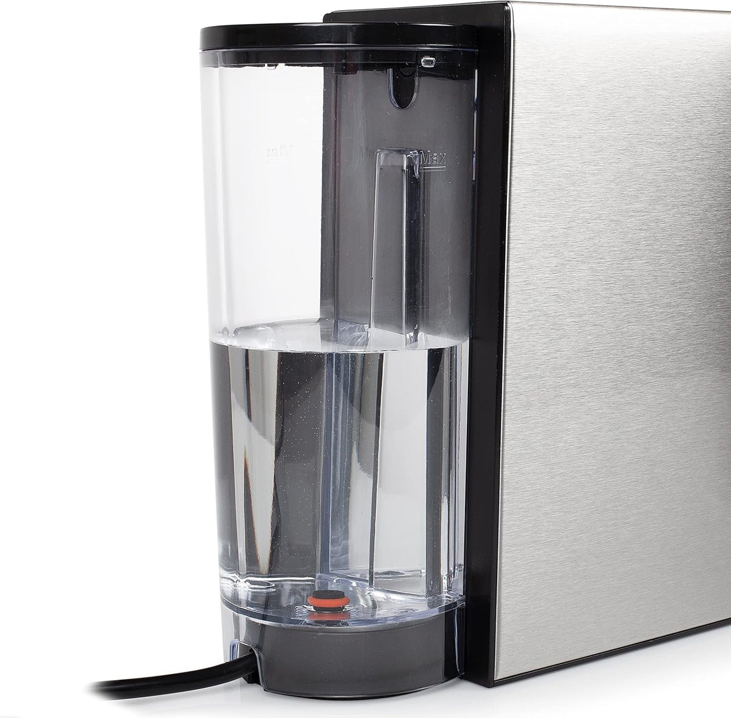 Princess 5 i 1 multikapsel espressomaskin - kompatibel med Nespresso, Dolce Gusto, Lavazza a Modo Mio och ESE-kuddar, 0,8L Kapacitet, 1450W, Silver, Svart