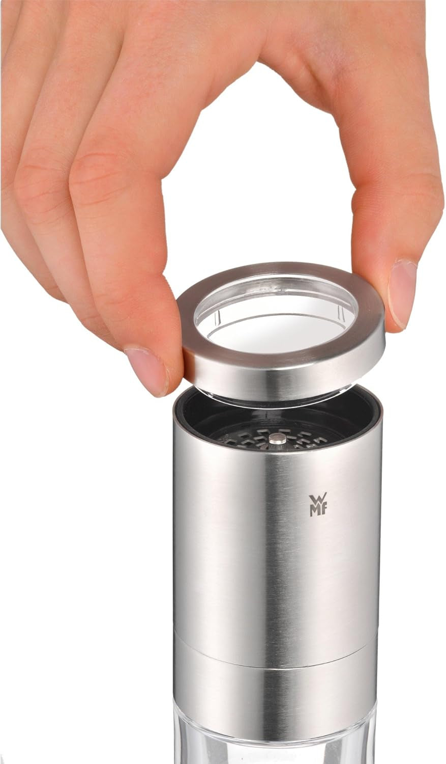 WMF Gourmet kryddkvarn 10,5 cm, rostfritt stål Cromargan Grinders and Slicers Naty Shop