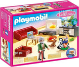 70205 My Big Dollhouse with Working Bell, Ages 4+ och 70207 Cozy Living Room with Light Effect Dollhouse, Ages 4+