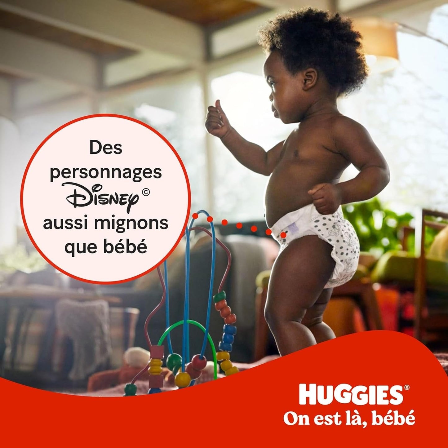 Huggies Babyblöjor Little Movers, Disney Design, storlek 6, 102 Count (3 x 34), månadslåda