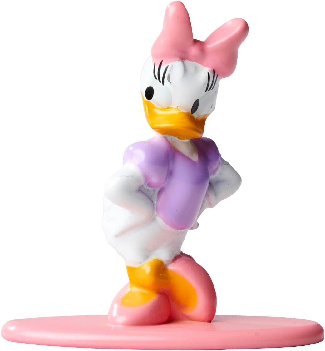 Jada Toys Disney Figure (1X Mystery Figure i Blind Pack) - 1 Surprise Collectible Figure Från 12 Disney Figurer, Nano Metal Figur (4 cm) för barn och fans i åldrarna 3+, serie 2, svarta actionfigurer Naty Shop