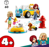 LEGO Friends mobil hundtrimmare, låtsaslekande djurfordonslekset, barnleksak med 2 figurer och 2 hundar för flickor och pojkar från 4 år, hundtrimmningsset 42635 Byggset Beuche den LEGO-Store