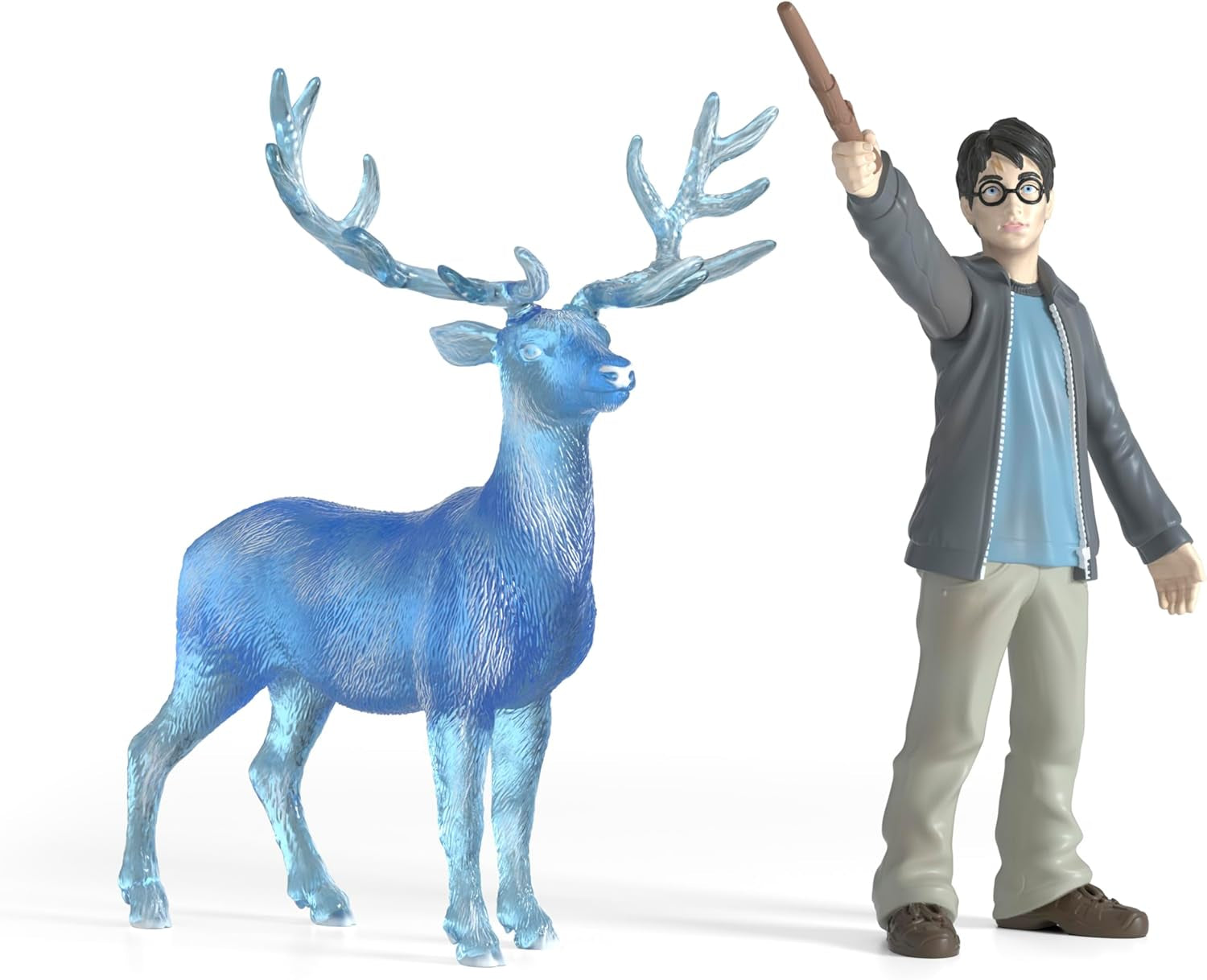 Schleich 42680 Harry Potter & Patronus, från 6 år, HARRY POTTER - lekfigur, 16 X 11 X 18 cm Actionfigurer Naty Shop Standardtitel