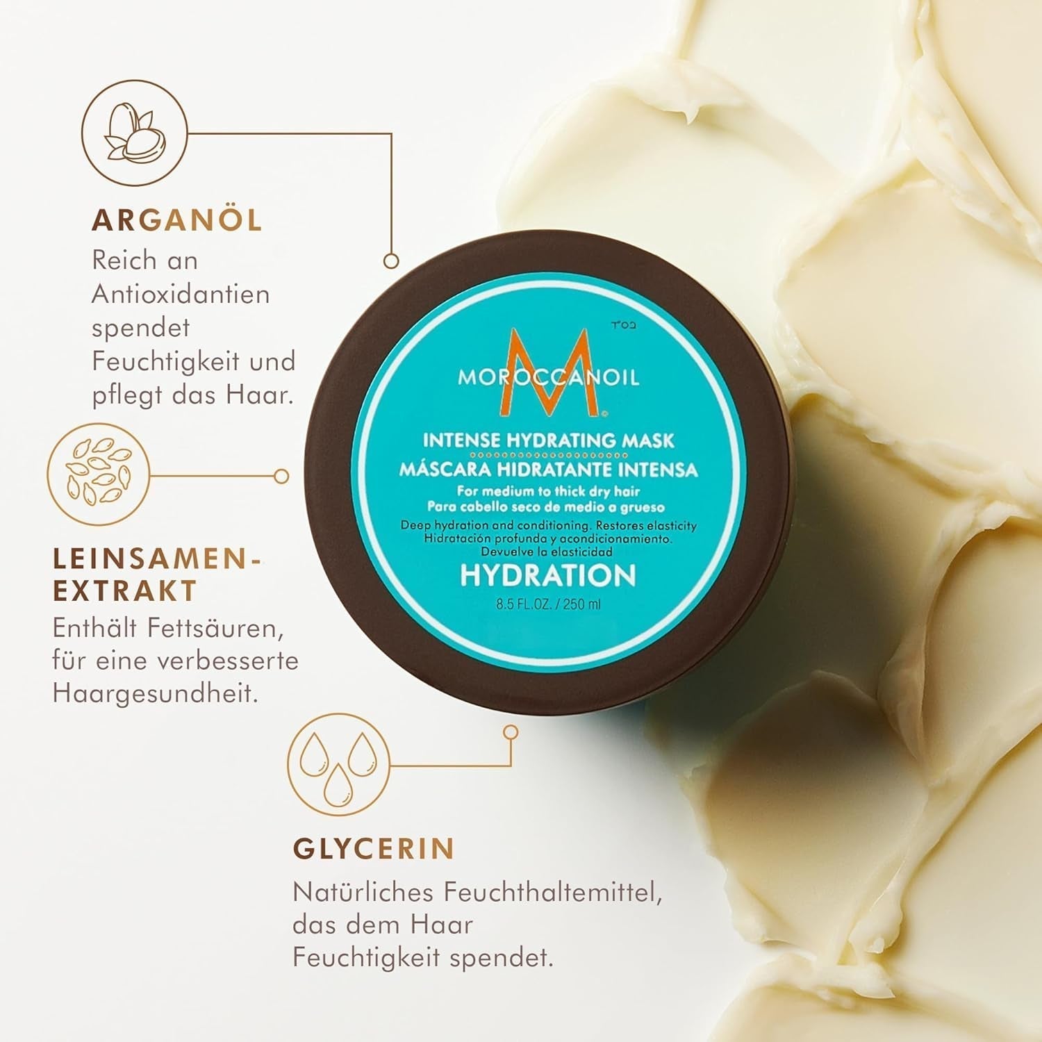 Moroccanoil Intensive Hydrating Mask Naty Shop Hårmask