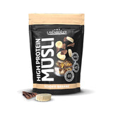 Layenberger 3K High Protein Müsli, 50% Eiweiß Och 18% Kohlenhydrate - Single Pack (1X 390 G) - Schoko-Nuss Cereale Naty Shop 390 G (1Er Pack) Schoko-Banana