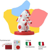 Ljudfigur - Små berättelser från Pimpa - Berättelser och ljudsagor för killar och flickor 1-3 år - Hörbart med berättelser och +, lärorikt spel italiensk version Bebe Toys Naty Shop