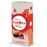 Gimoka Kaffeekapseln Espresso Intenso, Intensität 12/13-100 Kapsel - Kompatibel med Nespresso* Haushalts-Espressomaschinen - 100 Stück (10 x 10 Getränke) - Hergestellt i Italien