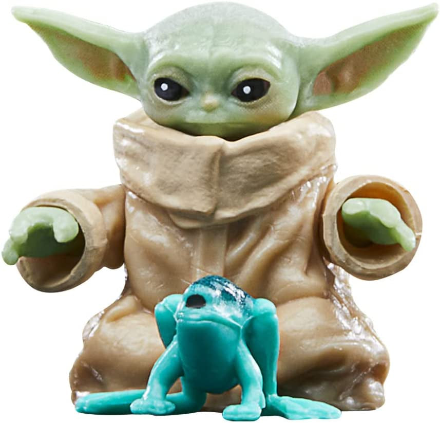 Star Wars Hasbro Black Series Grogu, The Mandalorian Zu Figure, Lämplig för 15 cm samlaractionfigurer, För barn från 4 år och uppåt, Multi, F4357 Actionfigurer Naty Shop