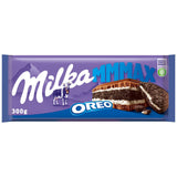 Milka Mmmax Oreo – alpin mjölkchoklad med krispiga oreokakor och mjölkgrädde – 300g