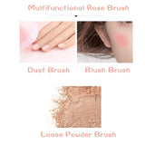 Nagelkonst Staubpinsel für Maniküre Rose Kopfbürste, Nagel Kunst Staub Entferner Brush, Make-Up-Brushes Weich, Nagel Werkzeuge