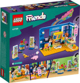 LEGO 41739 Friends Lianns rum, konsttema minileksak, liten samlingspresent med Liann, höst- och husdjursminidockor 2023-serien Byggset Besuche den LEGO-Store