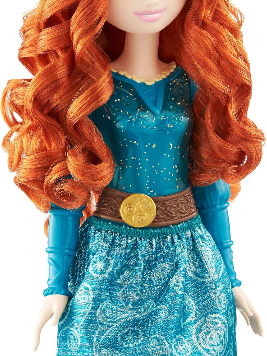 Mattel Disney Princess Toy Merida handgjord docka med gnistrande kläder och tillbehör Inspirerad av Disney och Pixar Movie Kids Gift HLW13