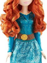 Mattel Disney Princess Toy Merida handgjord docka med gnistrande kläder och tillbehör Inspirerad av Disney och Pixar Movie Kids Gift HLW13