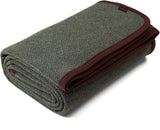 ACUSHLA 200,7X160 Cm, 1,7 Kg, filt, yllefilt, varm resefilt, stickad filt, dekorativ, filtar för soffa, stol, soffa, säng, vardagsrum, camping, lämplig för alla årstider Ww203 Sängar och överdrag Beuche den ACUSHLA-Store Olive 10060 Cm 1