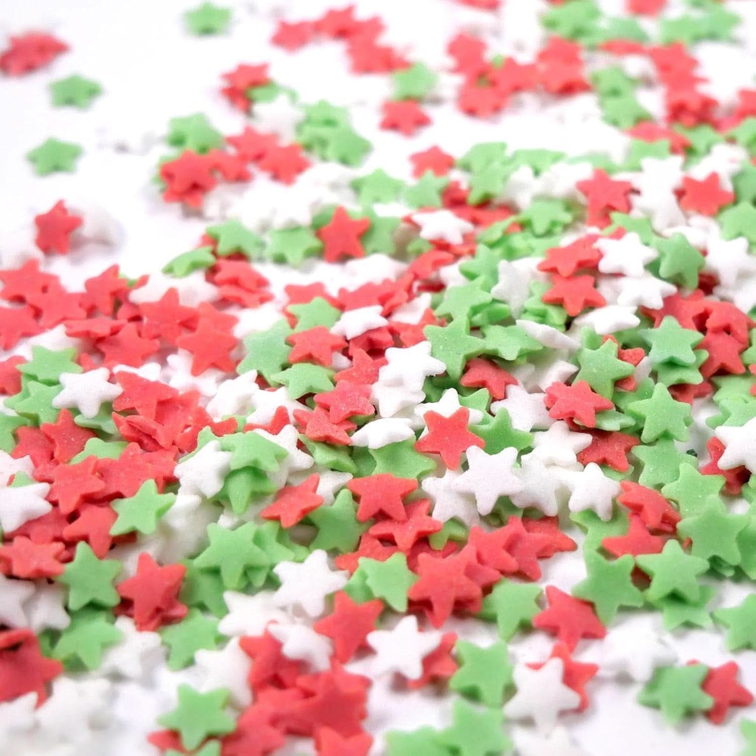 Sprinkle Hero, Christmas Stars, 40 gram Sprinkles Naty Shop 40 gram