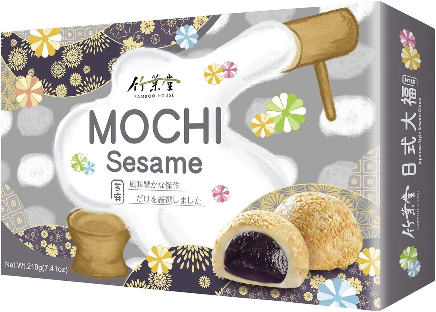 BAMBUHUS Mochi, sesam, 210 g