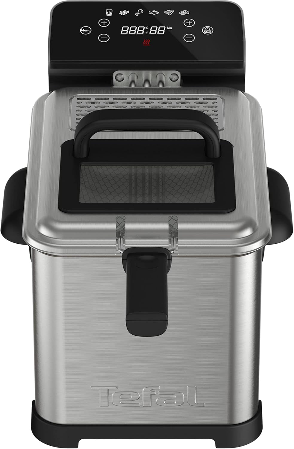 Tefal Family Pro Access 4.0L, 3000 Watt, semi-professionell, med olja, avtagbar oljetank, kylzonsteknik Vitvaror Naty Shop Family Pro Digital Access 4.0L