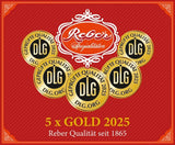 Reber Mozart Balls - Konfektpåse med 8 delar - Äkta Reber Mozart Balls Mörk Choklad, Marsipan & Nougat - 1 x 160g