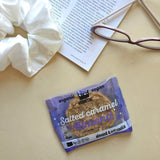 Veganska saltade karamellmandelkakor - individuellt förpackade glutenfria sojafria ekologiska mandelhavre - 12 x 50 g multipack (förpackning med 2)